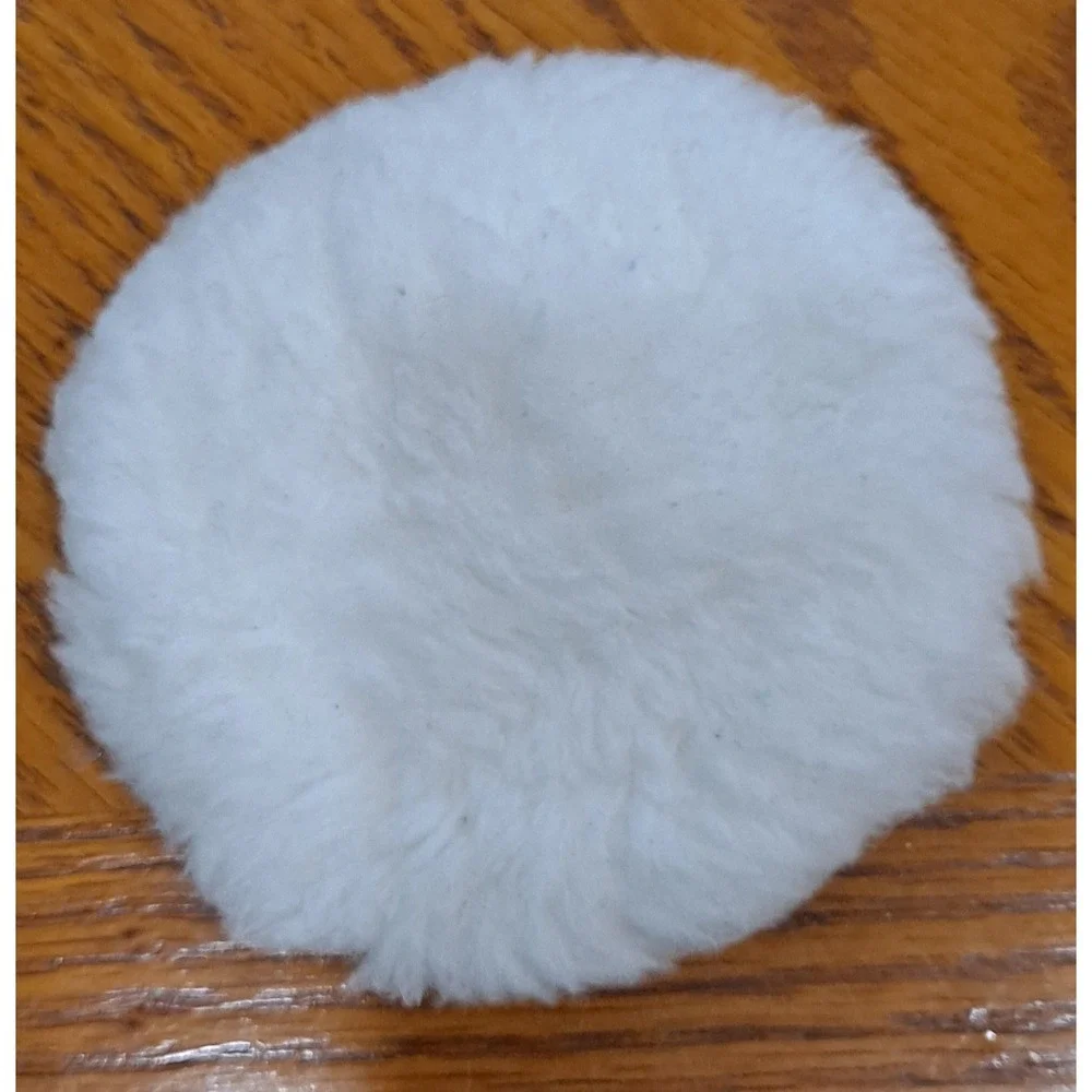 CHANEL Vintage Powder‎ Puff Silk Pocket CC Logo Replacement 1970s